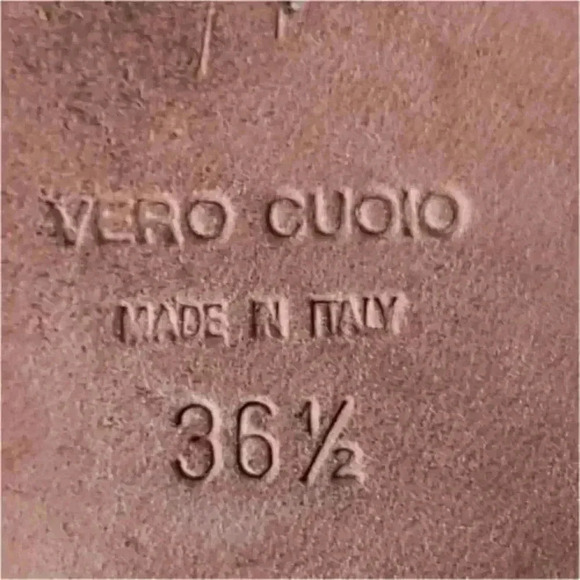 Giuseppe Zanotti Sandal Thong T-Strap Red 6.5 Flat Leather Gladiator Straps 36.5 - Picture 6 of 7